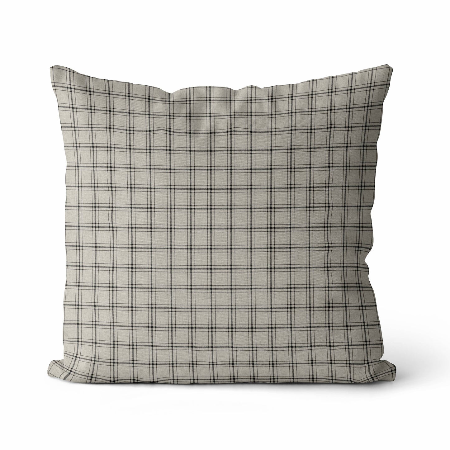 Ronan Pillow Cover | Checkered Plaid Throw Pillow