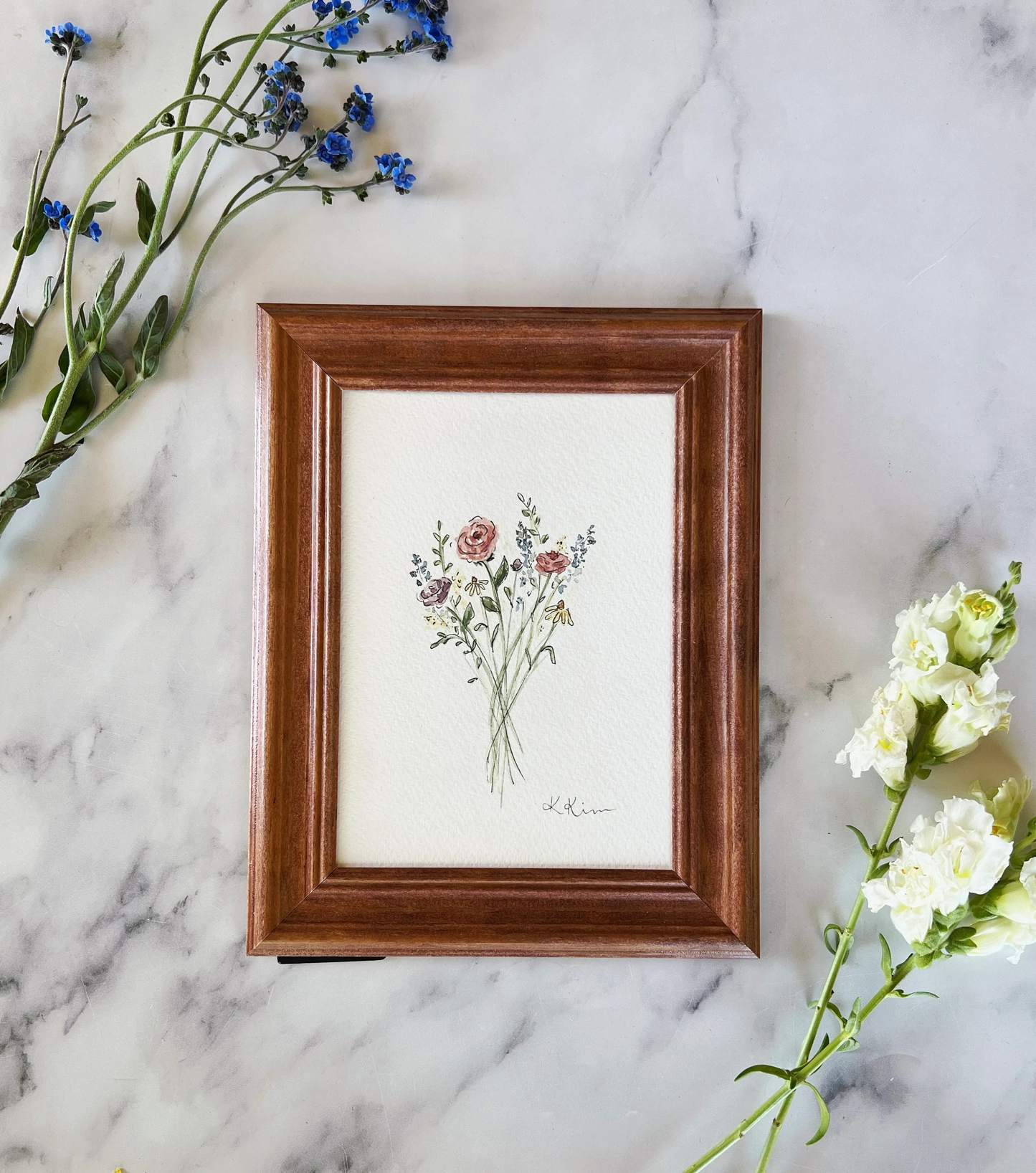 FOR YOU - Art Print (framed) 5x7"