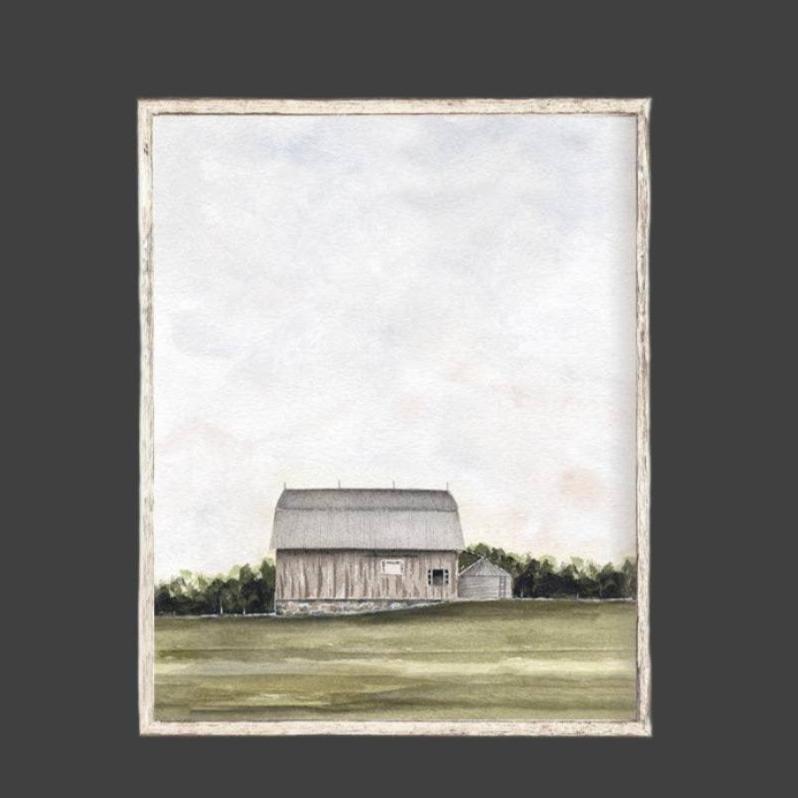 Farmstead - Emma Allen (framed) 11x14"