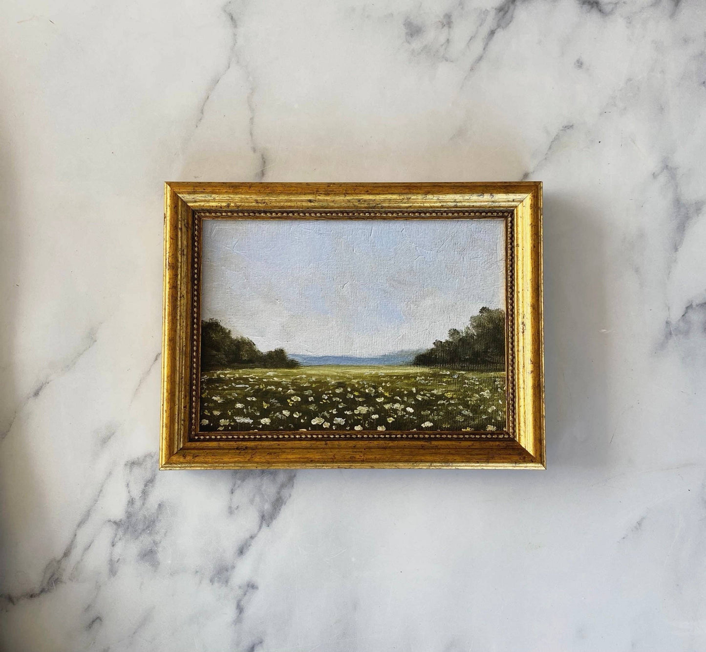 SUMMER FIELDS - Krista Kim (framed) 5x7"