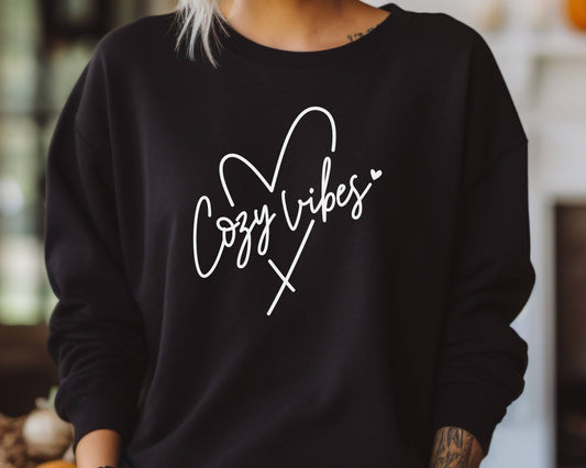 Fall Crewneck Sweatshirt Cozy Season Winter Sweater