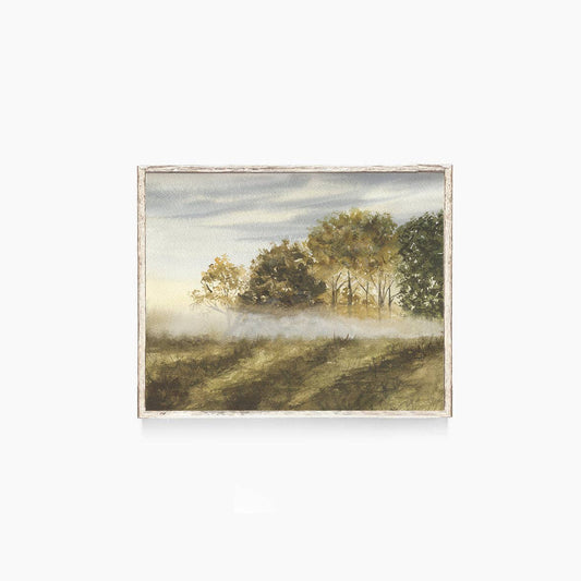 Where The Forest Meets The Field (framed)