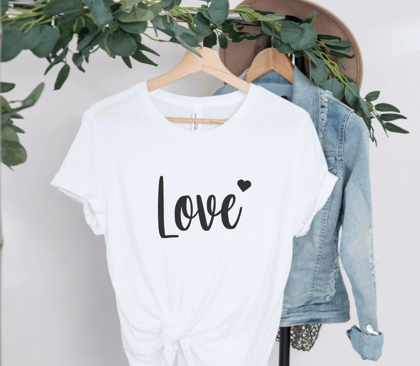 Valentines Shirt, Love Printed Tee