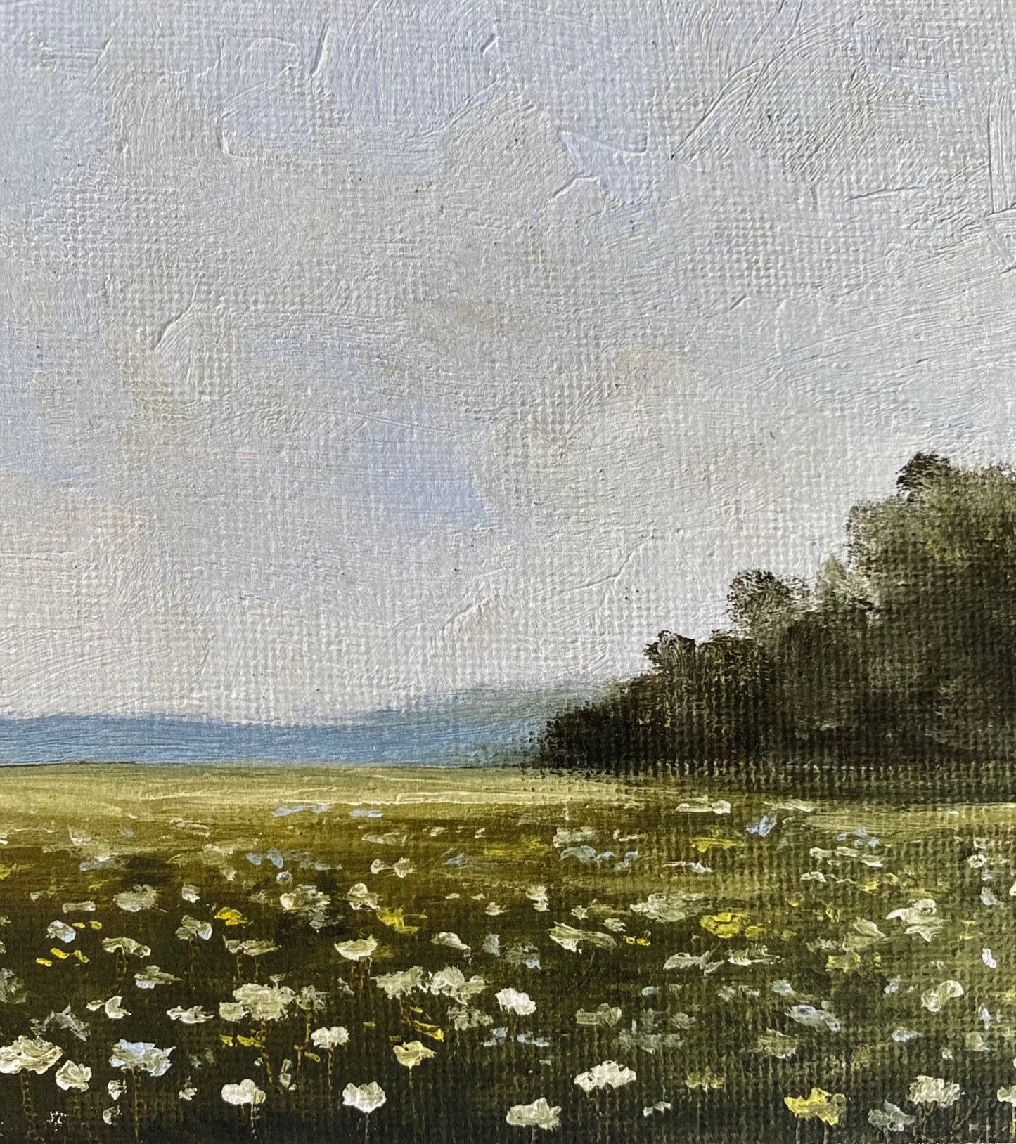 SUMMER FIELDS - Krista Kim (framed) 5x7"