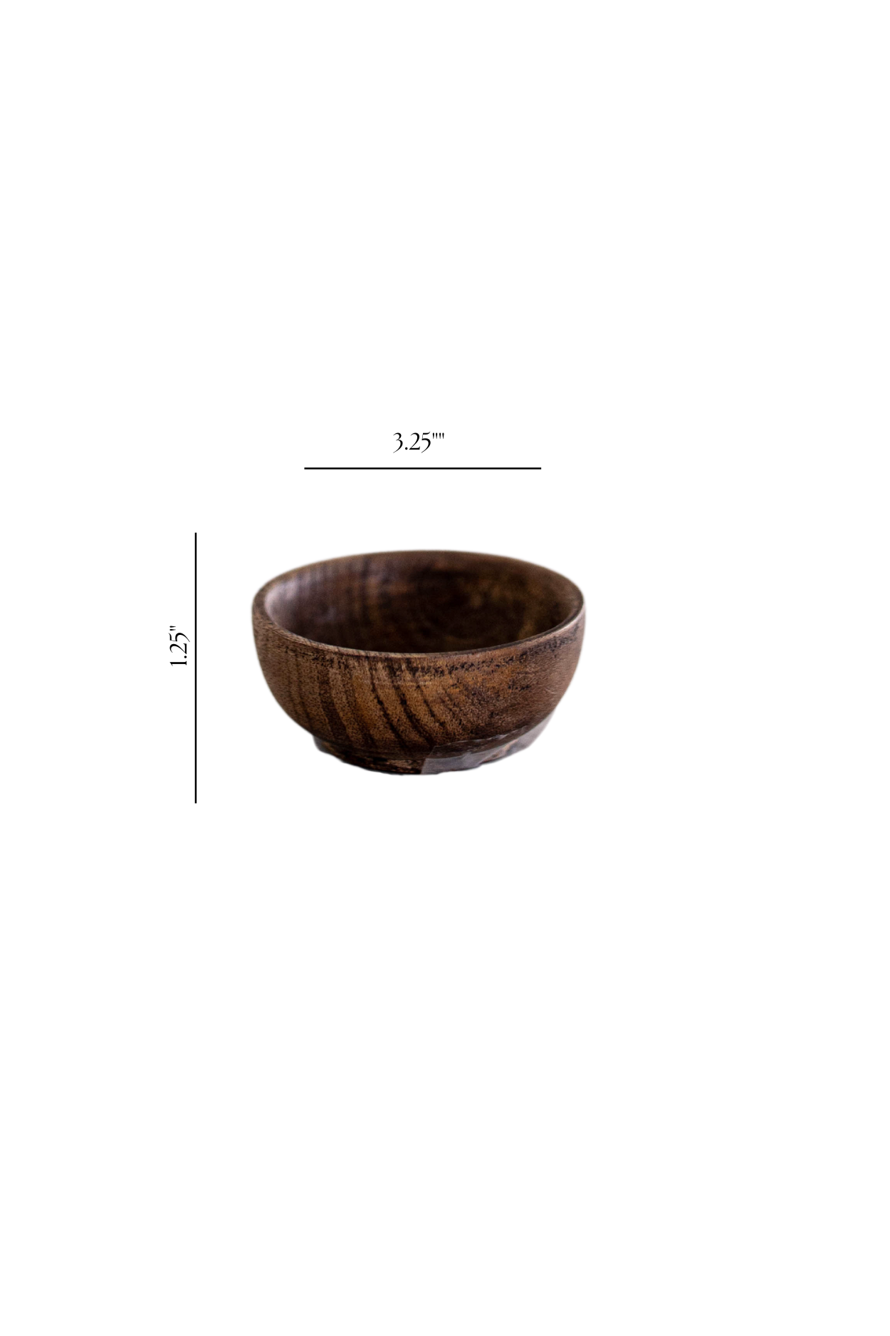 Raw Wooden Dish