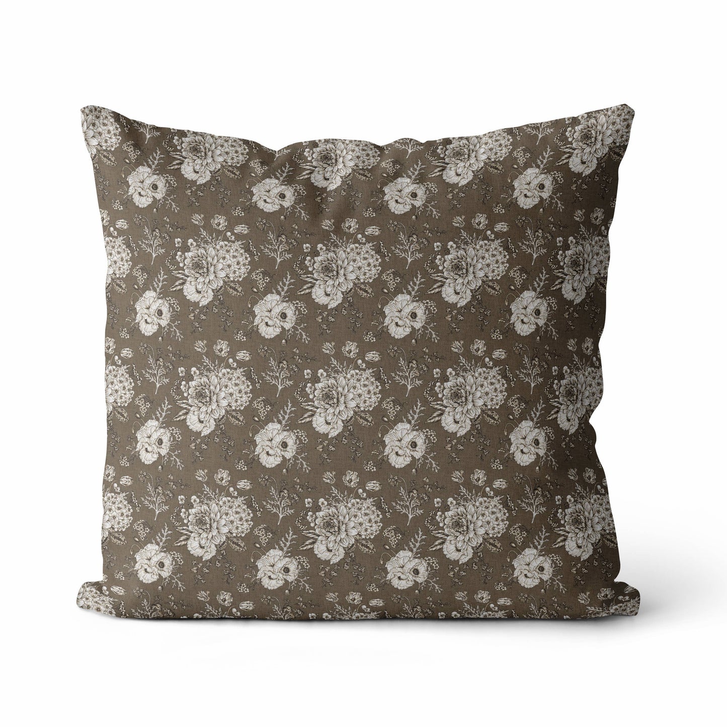 Elysia Pillow Cover | Vintage Floral Pillow Cover