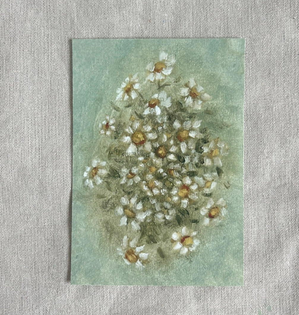 "Chamomile II" Print-Sophie Wyatt 5x7”