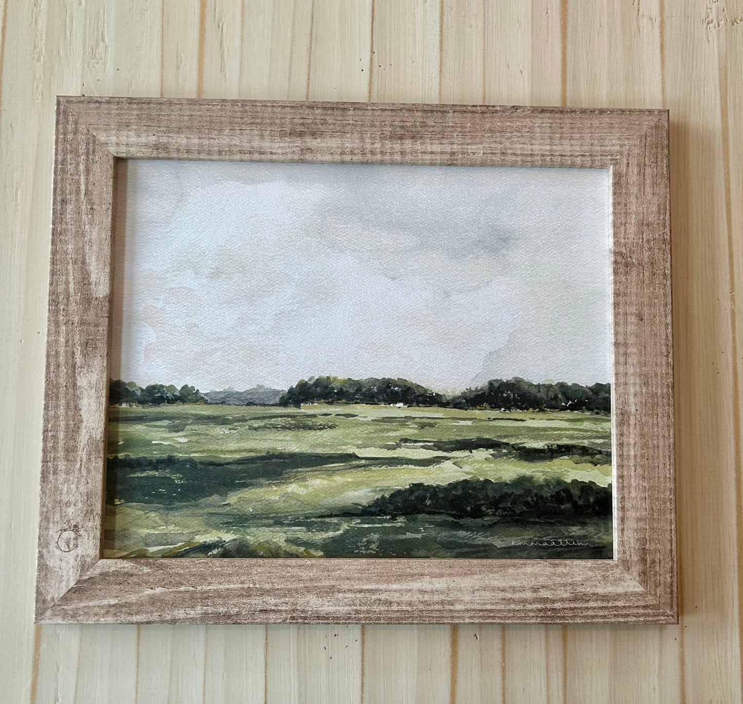 Pasture - Emma Allen (framed) 8x10"