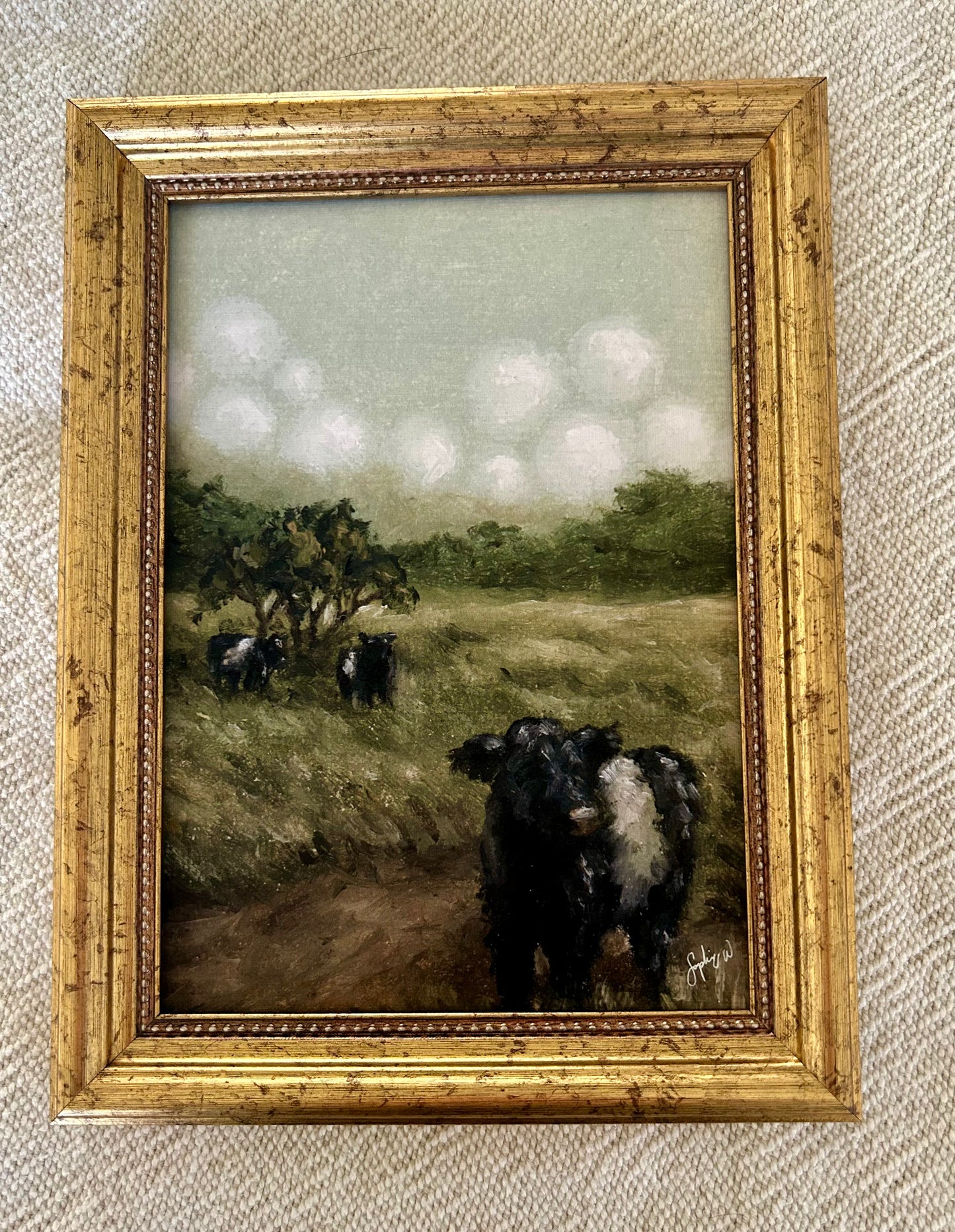 "Oreo Cows" Print-Sophie Wyatt 5x7”