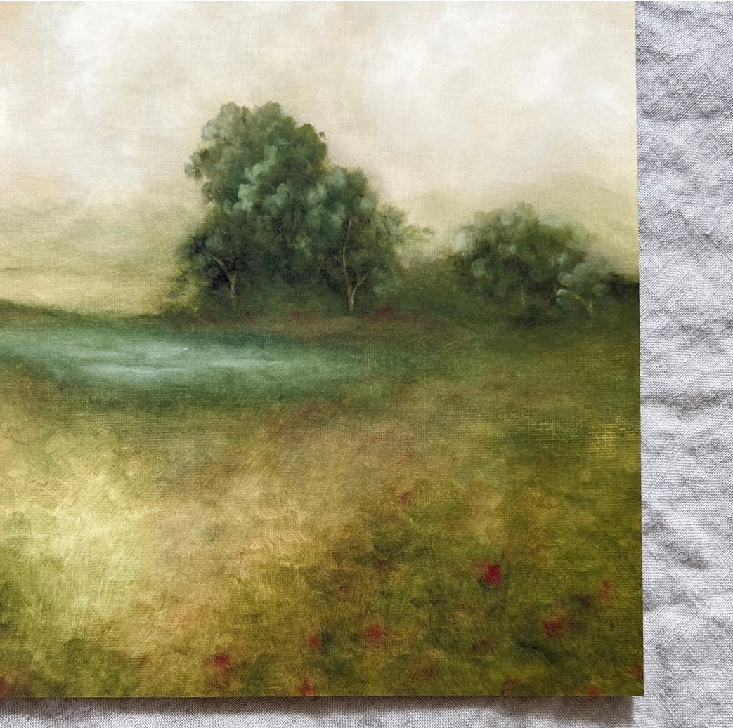 Apricot Evening 8x10”-Tessa Brown (framed)