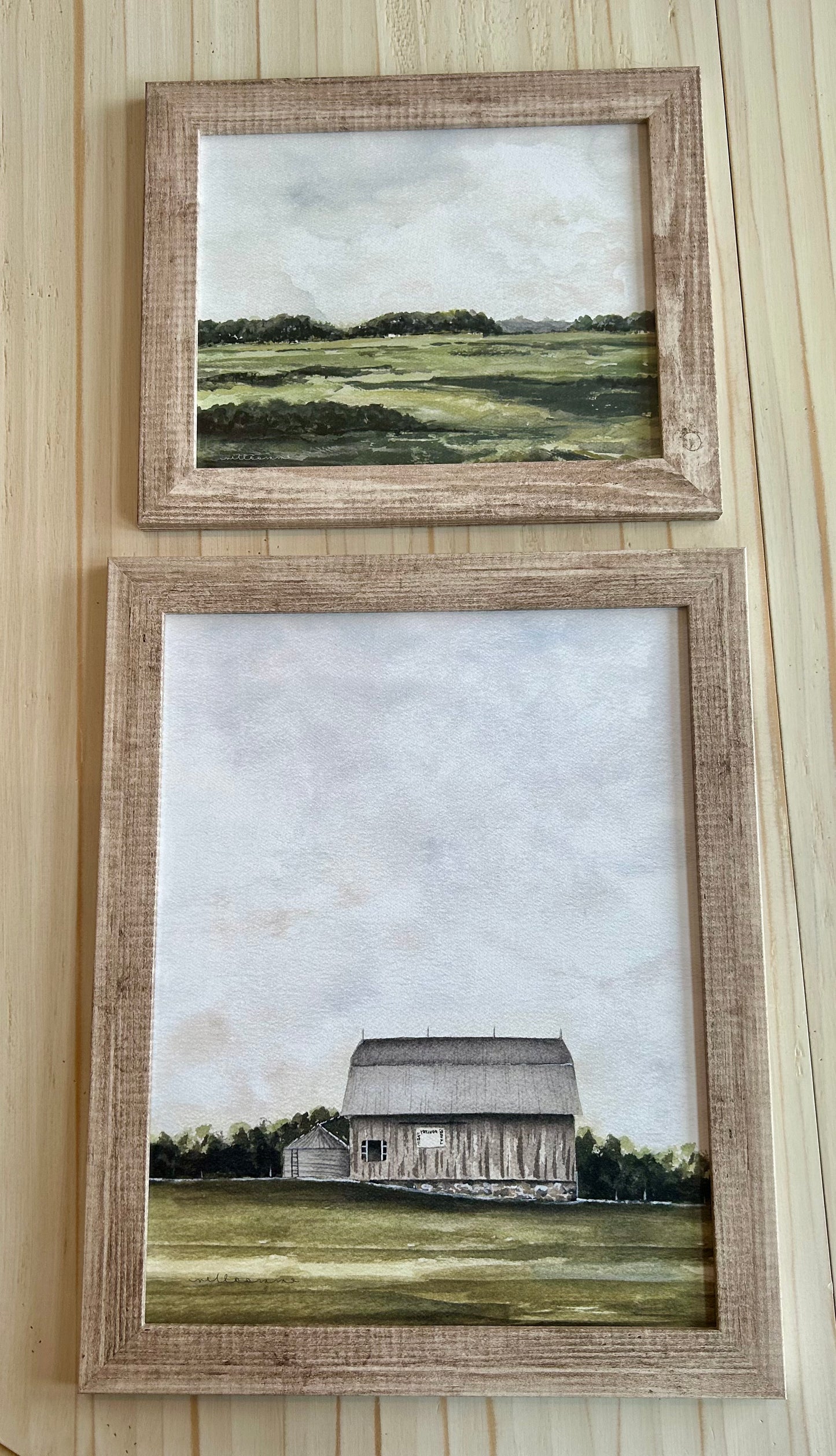 Pasture - Emma Allen (framed) 8x10"