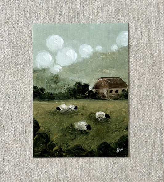 "The Shepherd's Cottage" Print-Sophie Wyatt