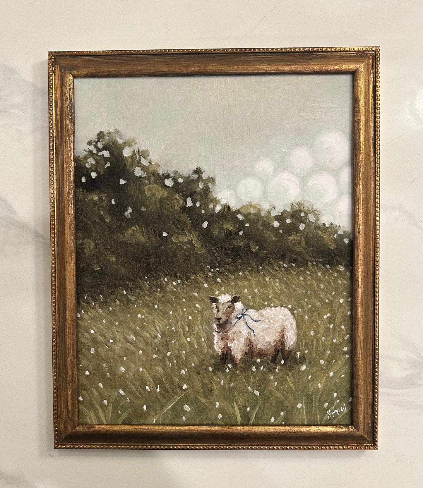 "Maybelle in the Meadow" Print-Sophie Wyatt 8x10”