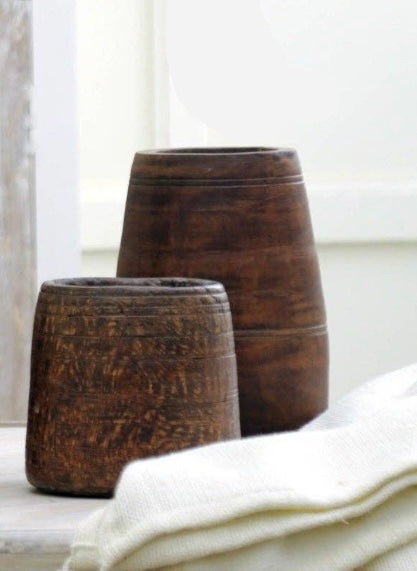 Wooden Vase, Small