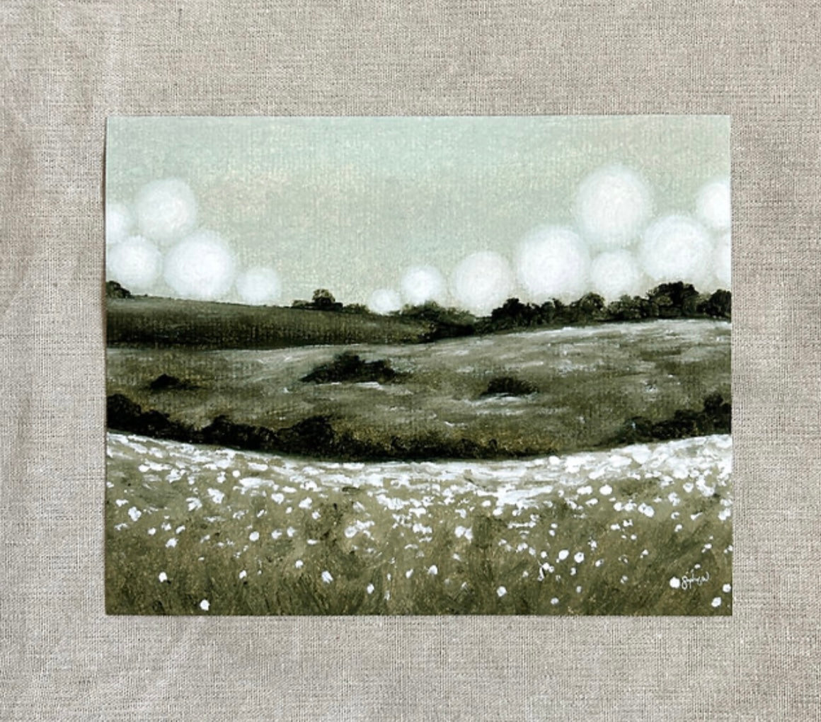 "Rolling Hills" Print-Sophie Wyatt 8x10”