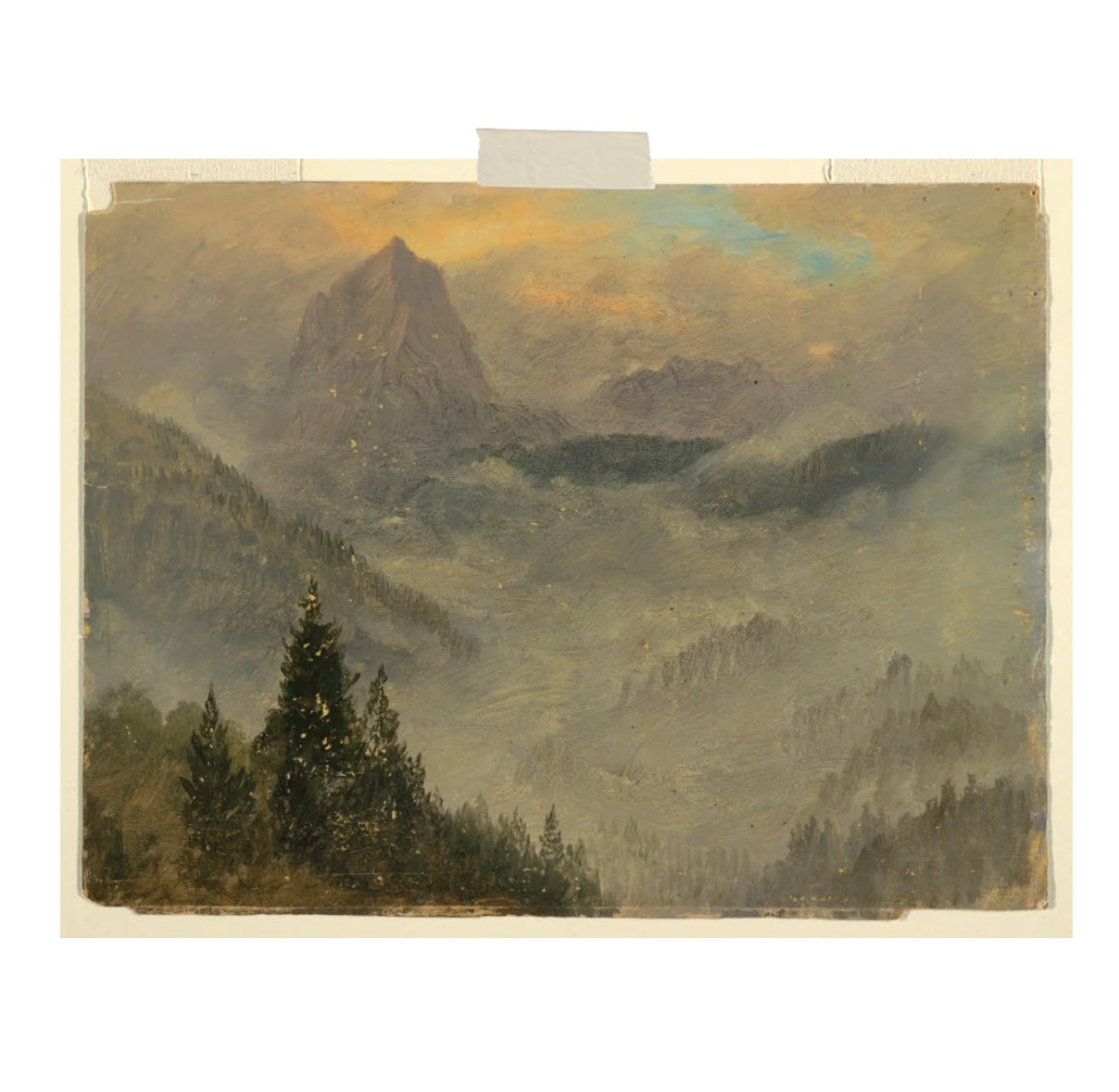 Peak 1868               12x16” (framed)