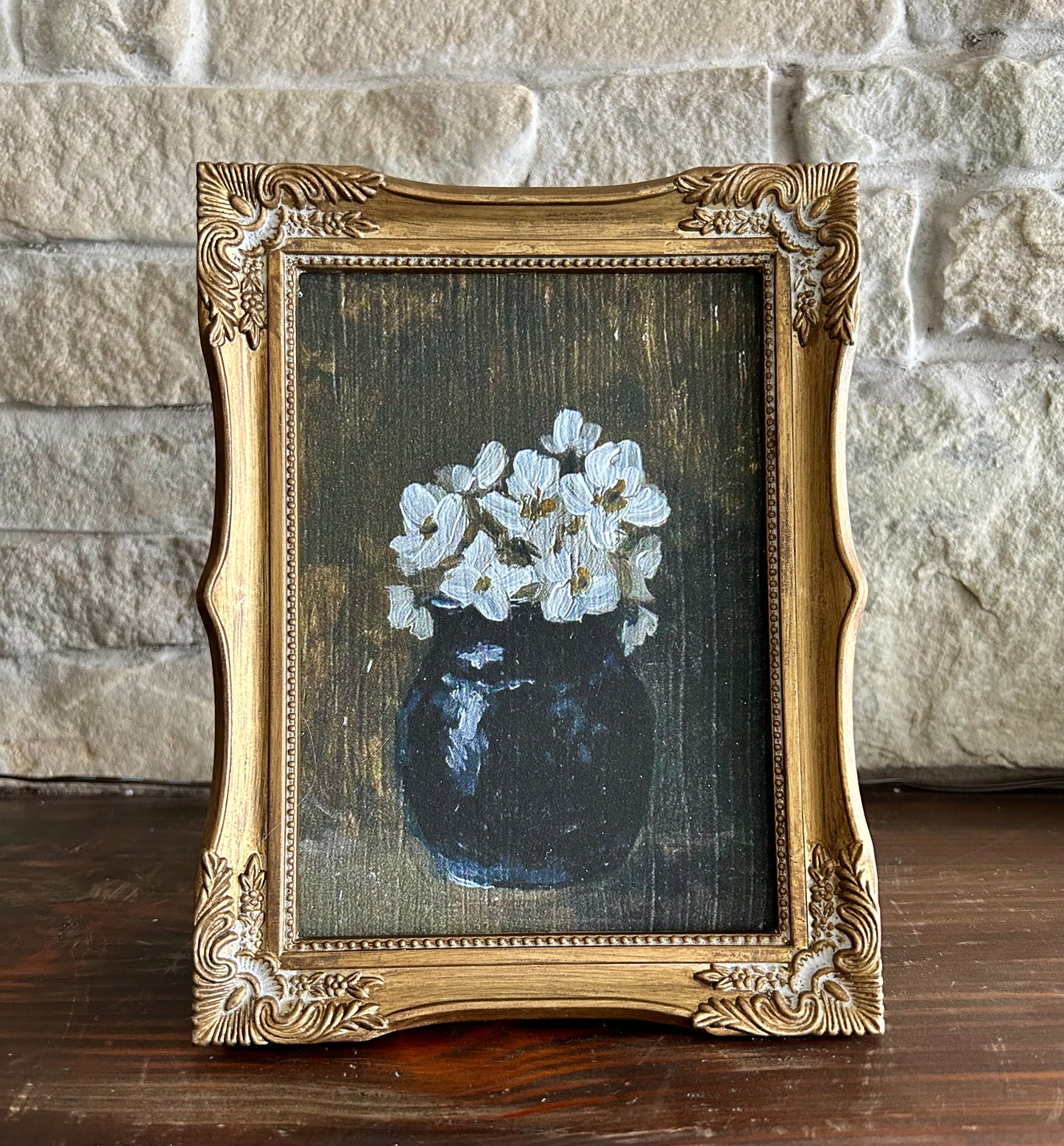 “frozen grace ii” 5x7" (Framed)