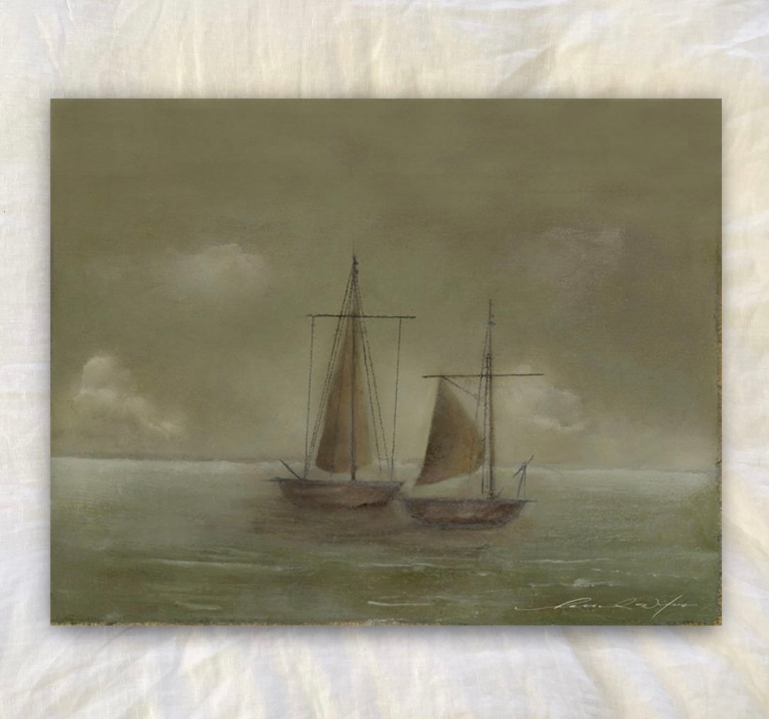 sail i - Hannah Winters (framed) 8x10"