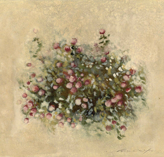 Garden roses no. 14- 8'x8' (framed)