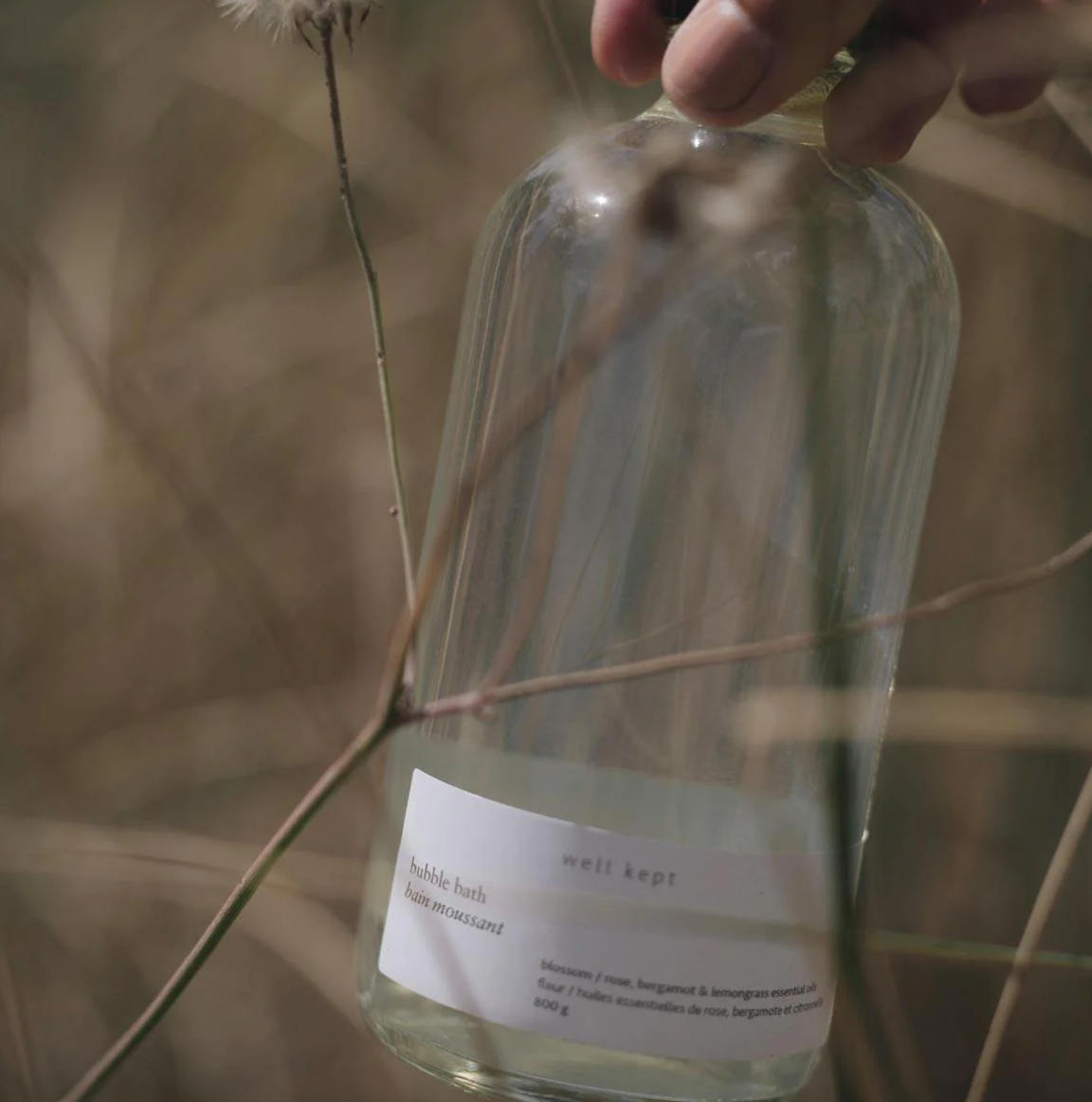 Bubble Bath - Bloom 236ml (all-natural, hand-poured)