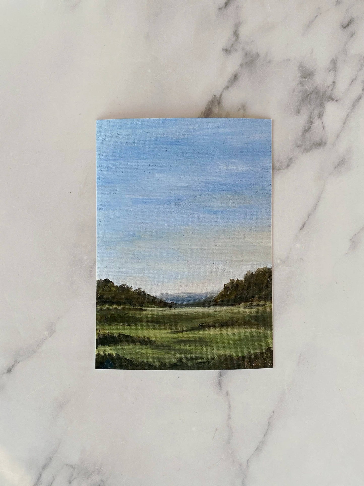 SLOW LANE - Krista Kim (framed) 5x7"