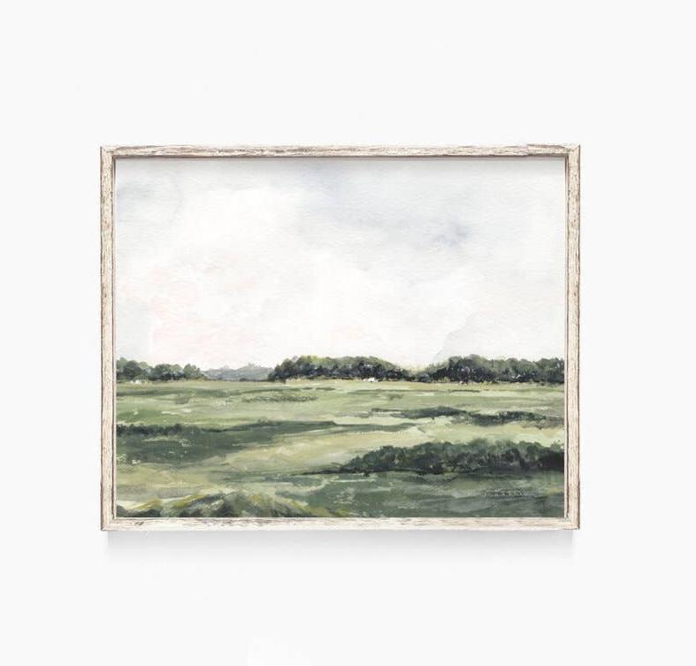 Pasture - Emma Allen (framed) 8x10"