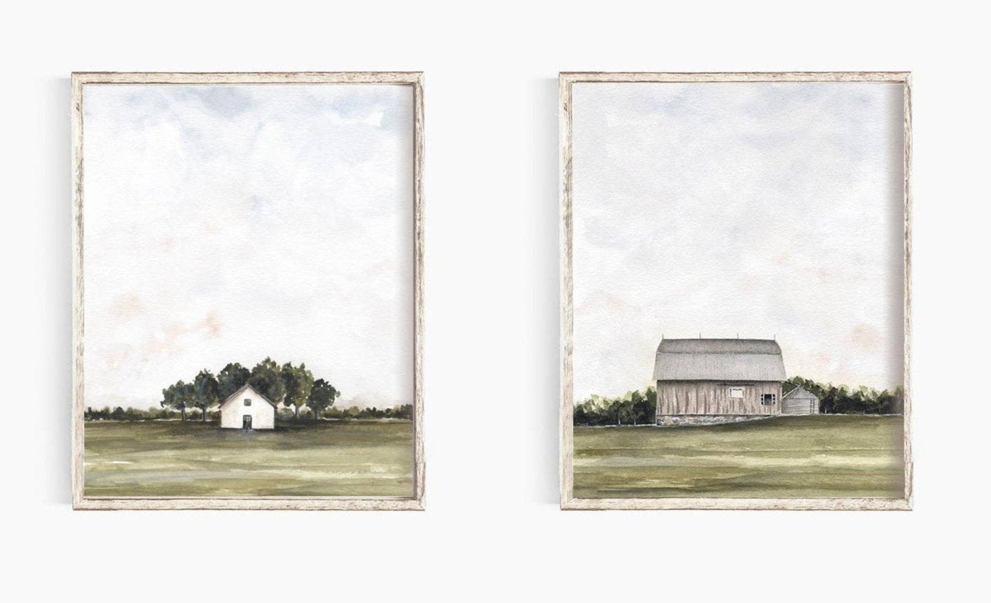 Farmstead - Emma Allen (framed) 11x14"